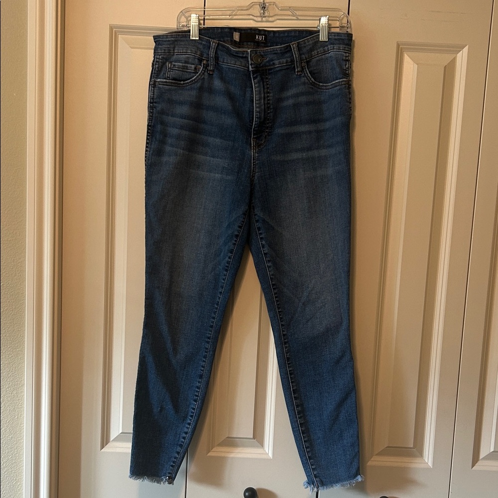 Kut from the Kloth Dark Blue Skinny Jeans